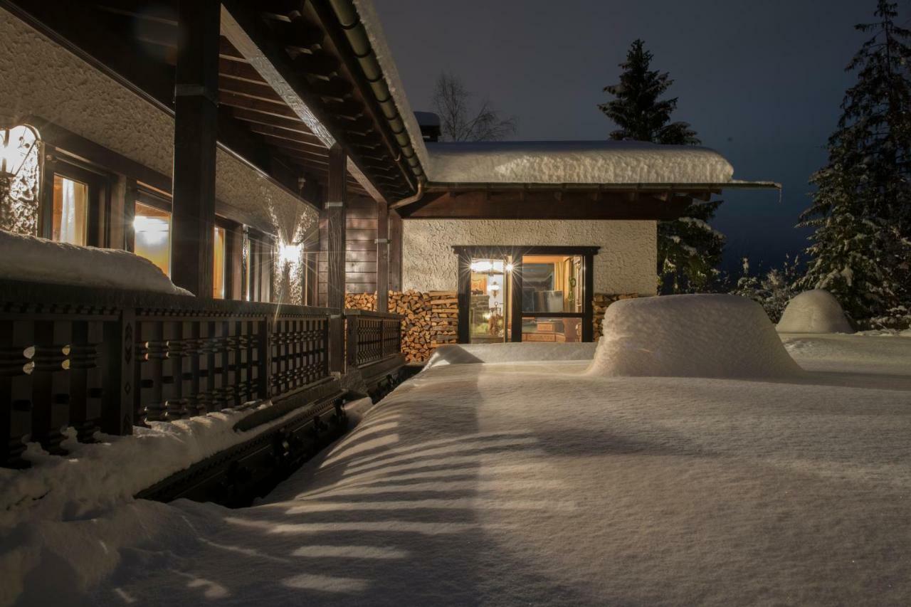 Chalet Waldhaus Rappakopf 施伦斯 外观 照片